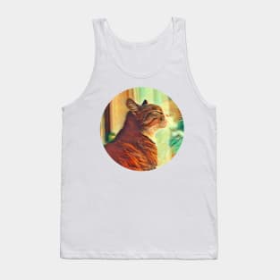 Agreeable floppy cat Tank Top